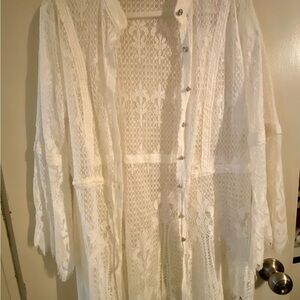 Colleen Lopez Ivory Lace Knitwear
